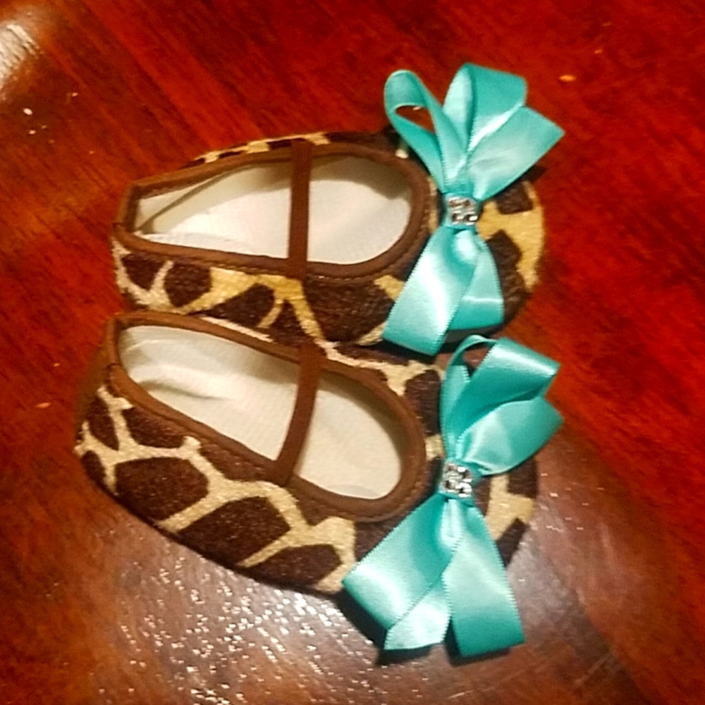Brand new animal print slippers for infants